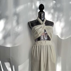 Meshki More Love Linen Set - White